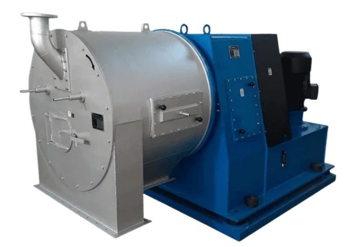Manufacturer of Hydraulic Pusher Centrifuge Machine in the hydraulic system controls cake pushing movement