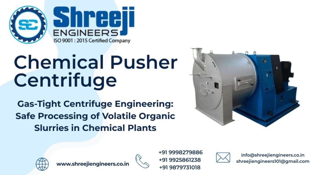 Chemical Pusher Centrifuge Manufacturer